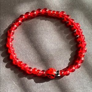 ladybug charm bracelet